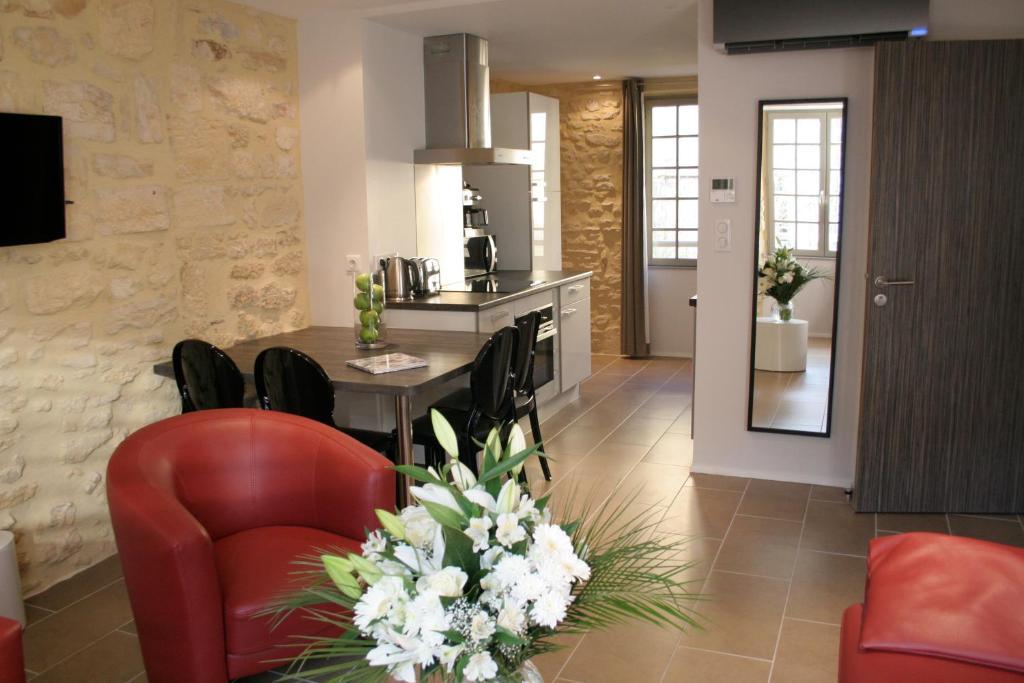 Le Porche De Sarlat Apart otel Oda fotoğraf